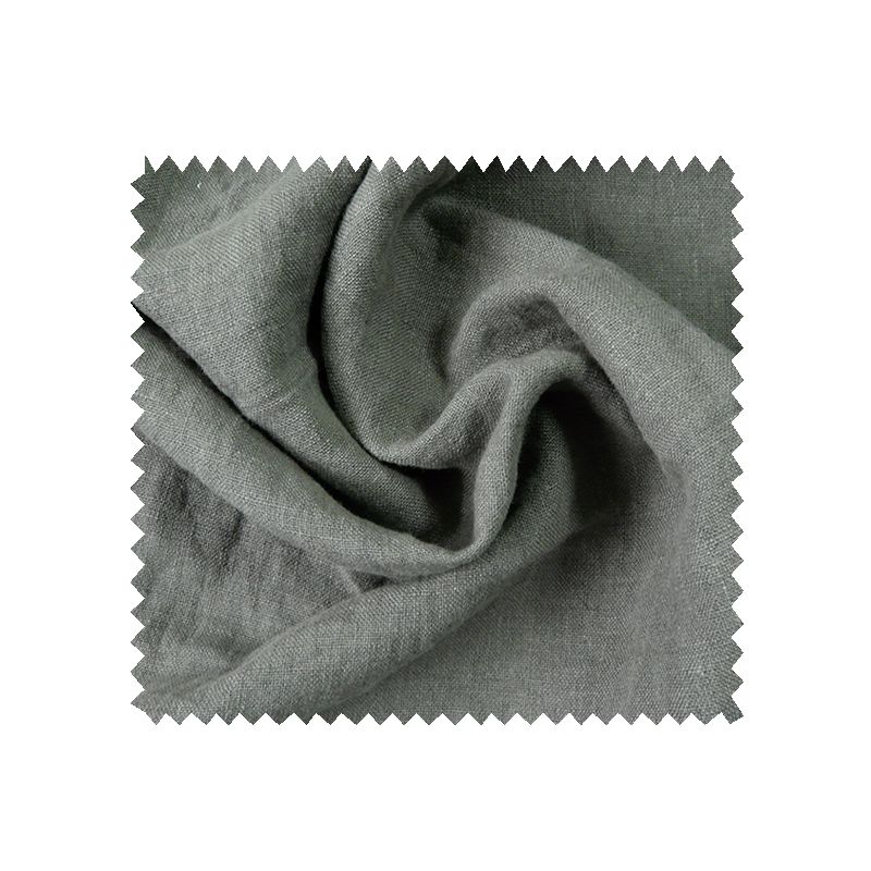 Tissu Lin Lavé Stone Washed Taupe