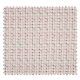 Tissu Popeline Imprimé Triangle Rose