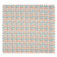 Tissu Popeline Imprimé Triangle Multico