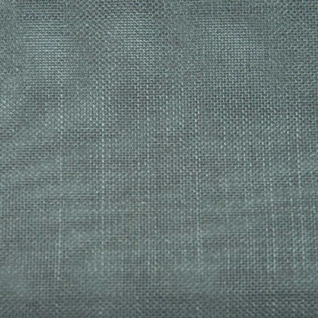 Tissu Voilage Etamine Givrée Anthracite
