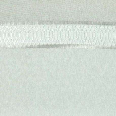 Tissu Voilage Simple Chevron Ecru