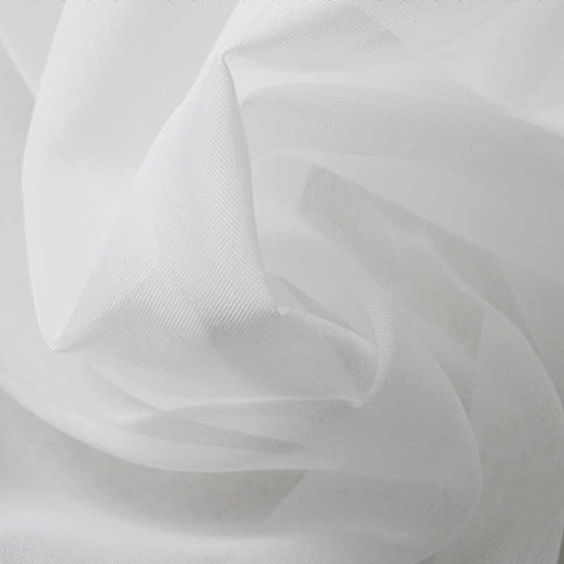 Tissu Voilage Ivy Blanc Plombé