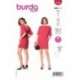 Patron Burda 6046 Minirobe Decollete Dos 34/42