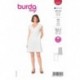 Patron Burda 6048 Robe Chasuble Col V 34/44