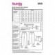 Patron Burda 6054 Pantalon Jogging 34/48