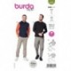 Patron Burda 6064 Sweat Shirt Classique 44/54