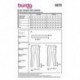 Patron Burda 6070 Pantalon 34/44