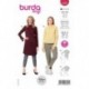 Patron Burda 6080 Robe/t Shirt 34/44