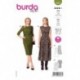 Patron Burda 6083 Robe Festive 34/44