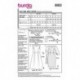 Patron Burda 6083 Robe Festive 34/44