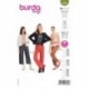 Patron Burda 6085 Pantalon Elastique 34/44