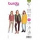 Patron Burda 6088 Veste/manteau 34/44