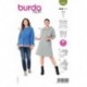 Patron Burda 6095 T Shirt/robe 44/54