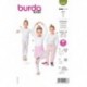 Patron Burda 9266 Kids Body/jupe/gilet 98/128