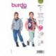 Patron Burda 9267 Kids Veste/gilet 110/140