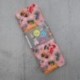 Coupon de Tissu Imprimé motif animaux rose