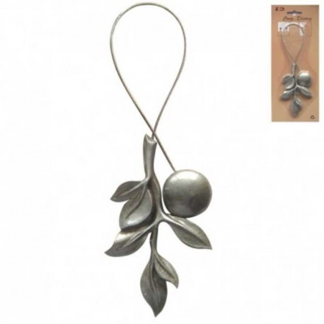 Magnet Resine Branche Argent