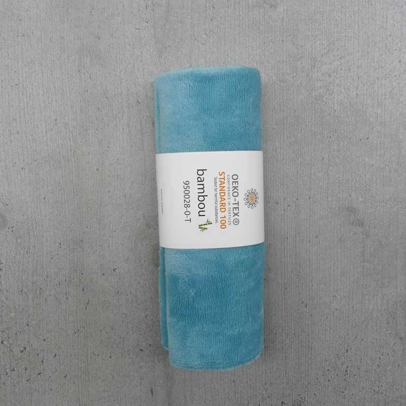 Tissu éponge En Bambou Au Coupon - Doux, Absorbant, Certifié Oeko-Tex, Pour Lingettes, Serviettes, Projets Couture