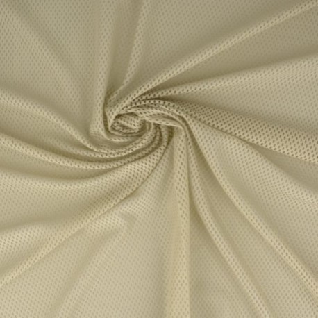 Tissu Filet Mesh Beige