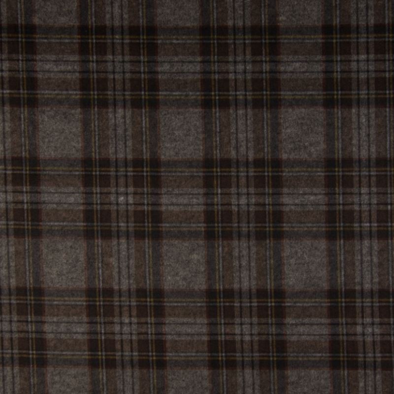Tissu Ecossais Gris camel 