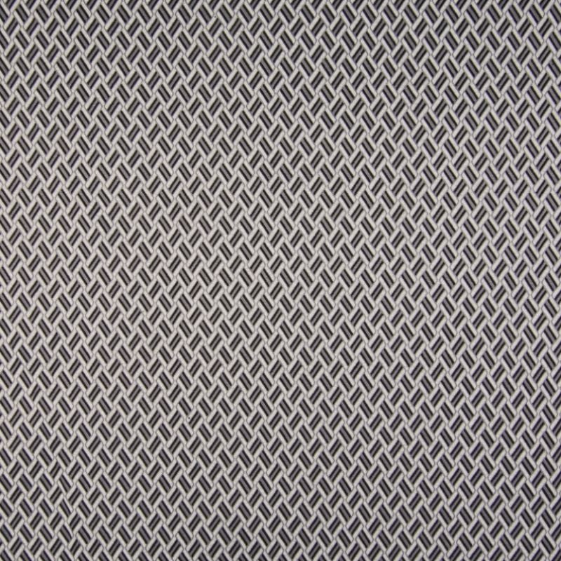 Tissu Jersey Jacquard Cheryl Noir gris 