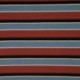Tissu Sparkling Rayure Brique bleu 