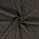 Tissu Boucle Brossé Noir 
