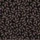 Tissu Jersey Viscose Imprimé Plume Noir 