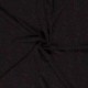 Tissu Imprimé Point Fond Noir 