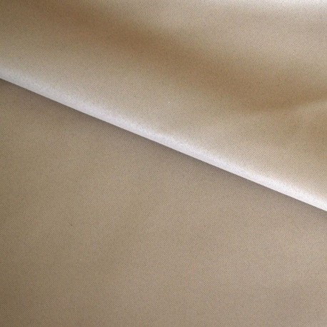 Tissu Obscurcissant Non Feu Grande Laize Beige