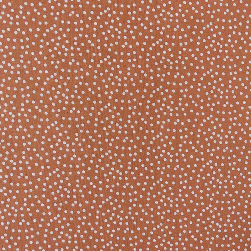 Tissu Imprimé Pallino Marsala 