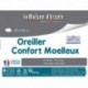 Oreiller Moelleux Blanc 60x60 cm