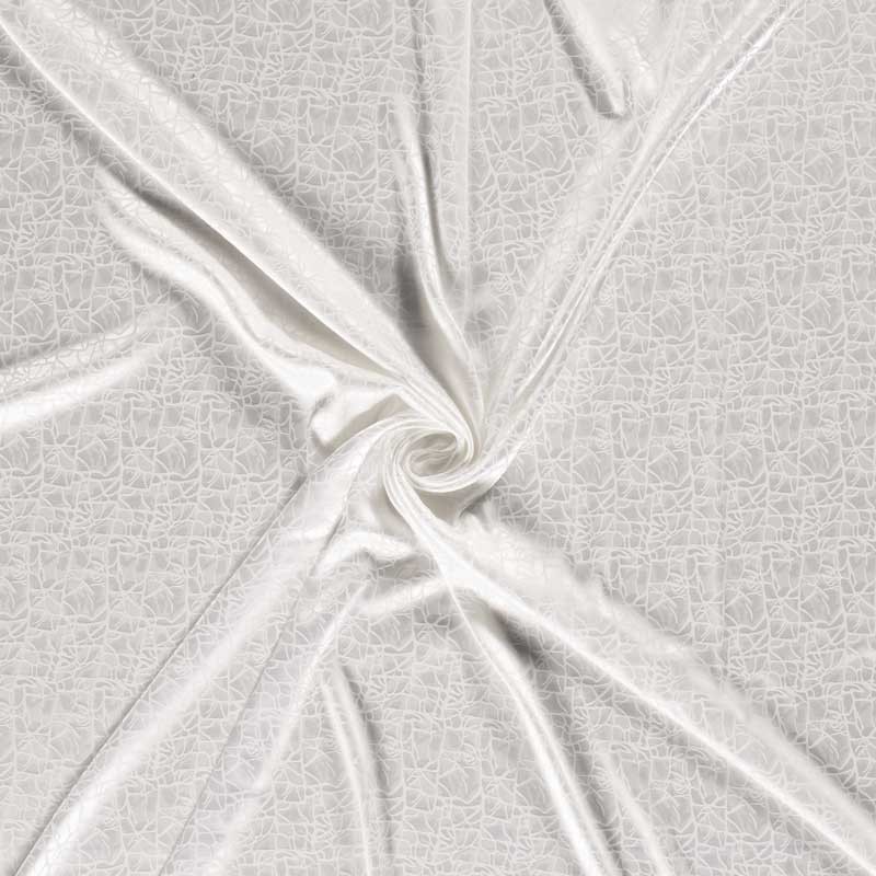 Lot De Tissus Anciens : Satin Blanc 1m X 0,90m + Entre-deux De 2,99m - Mercerie Vintage, Neuf