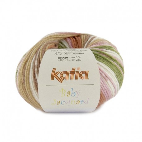 Pelote de Laine Katia Baby Jacquard