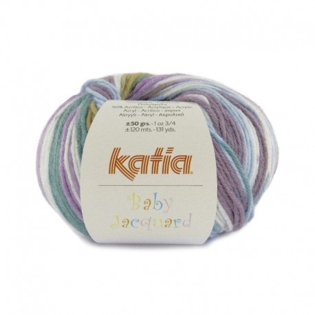 Pelote de Laine Katia Baby Jacquard