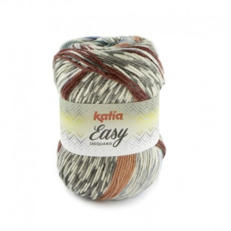 Pelote de Laine Katia Easy Jacquard