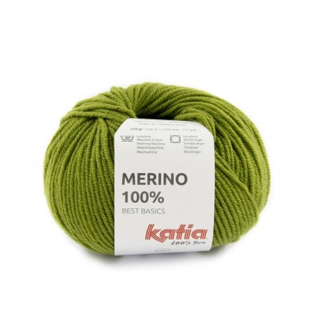 Pelote de laine Katia Merino 100%