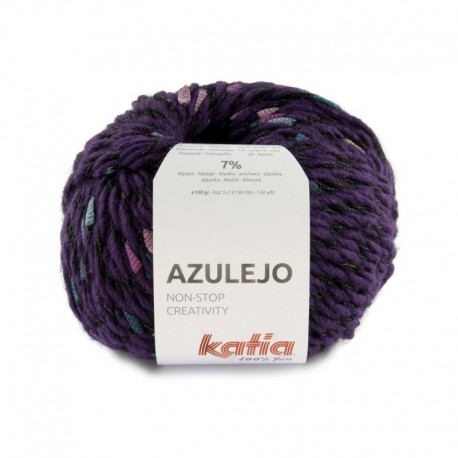Pelote de Laine Katia Azulejo