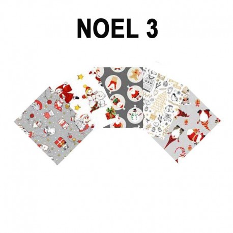 Un Lot de 5 Coupons Noel Multico 