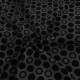 Tissu Jacquard Pois Houston Noir