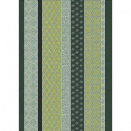 Torchon Motif Vert 