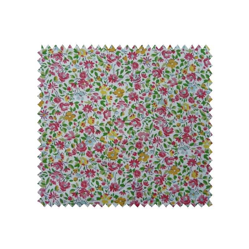 Tissu Coton Imprimé Liberty Jaune
