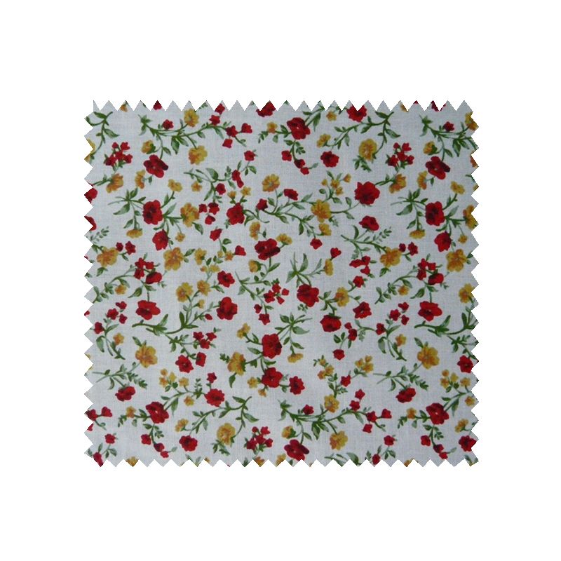 Tissu Coton Imprimé Liberty Rouge