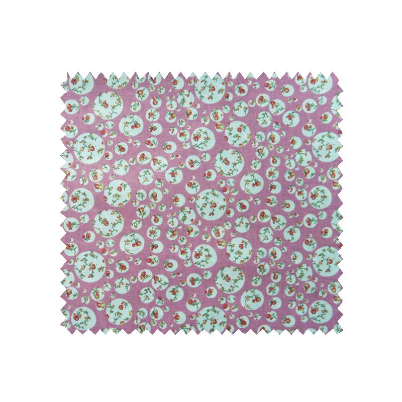 Tissu Coton Imprimé Liberty Bulles Fleurs