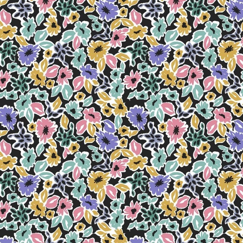 Tissu Imprimé Marnie Rose 