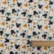 Tissu Cretonne Imprimé Mickey Multicolore