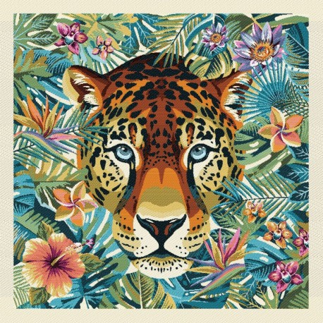 Coupon de Tissu Bagherra Caraibe 48x48 cm