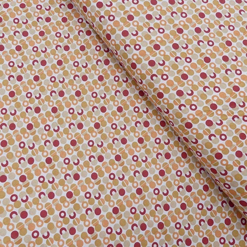 Tissu Coton Imprimé Sweet Spot Gold 