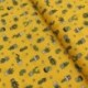 Tissu Coton Imprimé Cactus Jaune