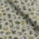 Tissu Coton Imprimé Jungle Vert